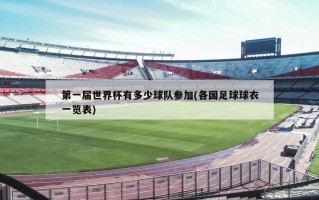 第一届世界杯有多少球队参加(各国足球球衣一览表)