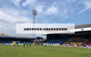 法国世界杯冠军(法国世界杯冠军是谁)